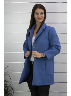 Fiona kék neoprén kabát